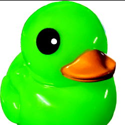 Vintage Acid Bath Toy Duck Model Adam ⚧️