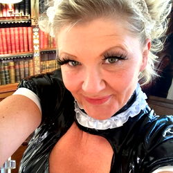 Bree Austin in a Cat Costume