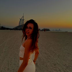 Beach Sunset with Ashley