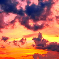 Cloudy Sunset in Arizona, USA