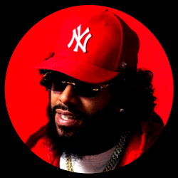 An Illustrative Portrait of a Rapper in New York