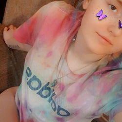 Candid Moment of OnlyFans Model Blue Bell