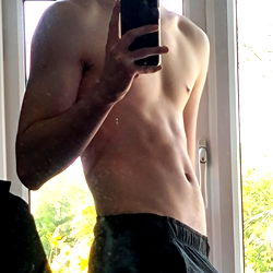 Bryce, the young fitness model with a toned physique