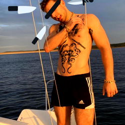 Alan Press: A Fitness Model Shows Off His Tattoos