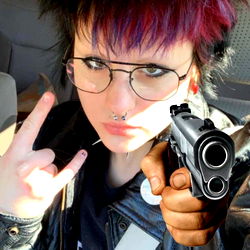 Gothic Punk Emo Style Joy