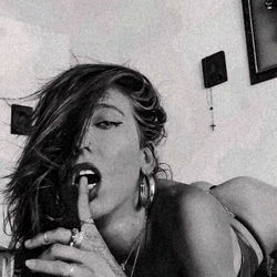 Sensual Model Posing for Onlyfans