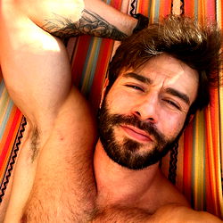 Onlyfans Model Alexandre Baia in a Relaxed Pose