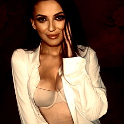 Alessandra_ale, OnlyFans Model in a White Blouse