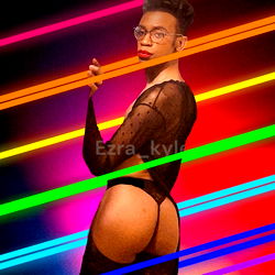 Black Femboy Twink Ezra_Kyle25 - Model Photo