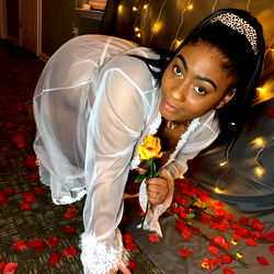 Model in an Intimate Pose for OnlyFans