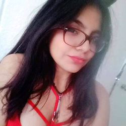 Alicia in Red Lingerie