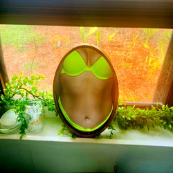 Az in Bright Yellow Bikini