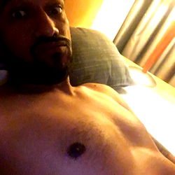 Man in Onlyfans Model's Shirtless