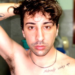 Fans Only: Model Name 'Alec' in Shower