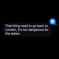 An Instagram post about London