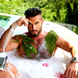 Alfiepov, OnlyFans Model in Pool