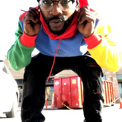 Model Photo of Xhaun with Hoodie