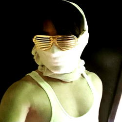 A Stylish Arcel Lenol in a Vintage Fashion Outfit