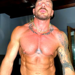 Buff Italian OnlyFans Model Striking a Pose