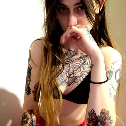 Abby, East Coast USA Tattooed Model