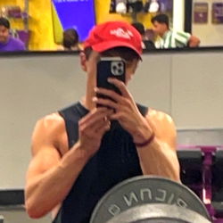 Model in Gym with Dumbbells