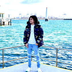 AndreMar on a scenic pier