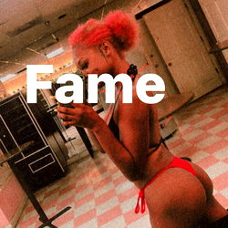 Female Onlyfans Model Da Alien in a Bikini