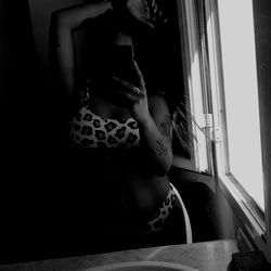 Stylish Model Agus in Bathroom Mirror