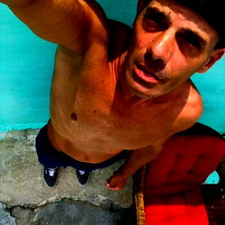 Alec Falahee on a Beach Getaway in Lisboa, Portugal