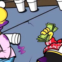 Simpsons-themed OnlyFans model, K1ngj0n3zy