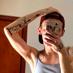 Jescee Modeling in Tank Top