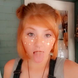 Adorable Bri Posing in Daddies Bed