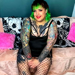 Female OnlyFans Model Asteria Nova in a Lingerie Shoot