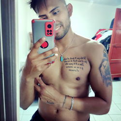 Strong and Fit Model Alexis Posing in Gym