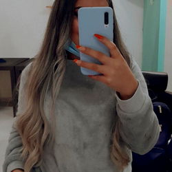 Fashionable Woman With Long Hair