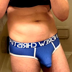 A Model Showcasing His Physique