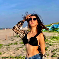 OnlyFans Model Catalina Andrade on Beach