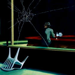 Theatrical Scene in a Coffee Shop