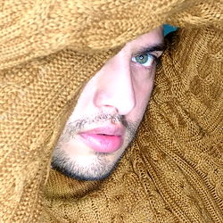 Alekz Arellano - Mysterious Model in Brown Scarf