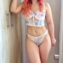 OnlyFans Model SmallgirlMD in a Lingerie Photoshoot