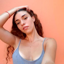 Posing for the camera