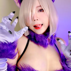 Stylized OnlyFans Model in Futuristic Cosplay Gear, BKK