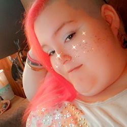 OnlyFans Model Anastasya - Pink Hair, Shaved Head