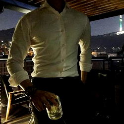 Trendy Vex on a Balcony at Night