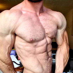 Fit, Muscular Male Model in Only Fans