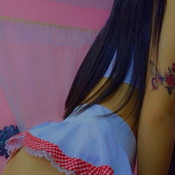 Buxom Bexx in Pink and Red Lingerie