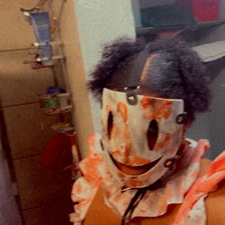 Angel in Halloween Costume