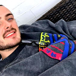 Josh of OnlyFans, Smiling at the Camera