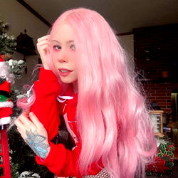 Vividly Pink-Haired Person, 25, Female