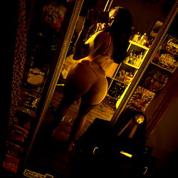 An intimate photoshoot with LALA, a stunning OnlyFans model